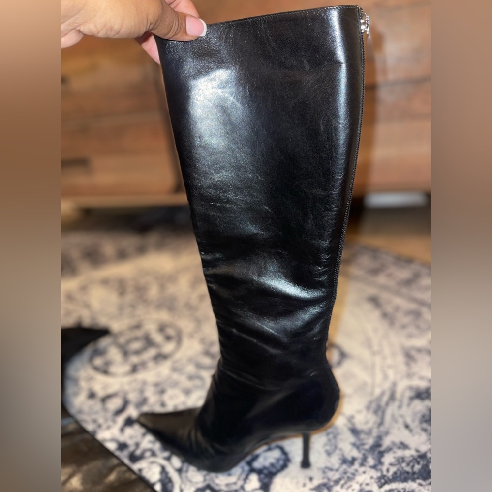Black Jimmy Choo boot